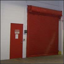 Doors in a production room